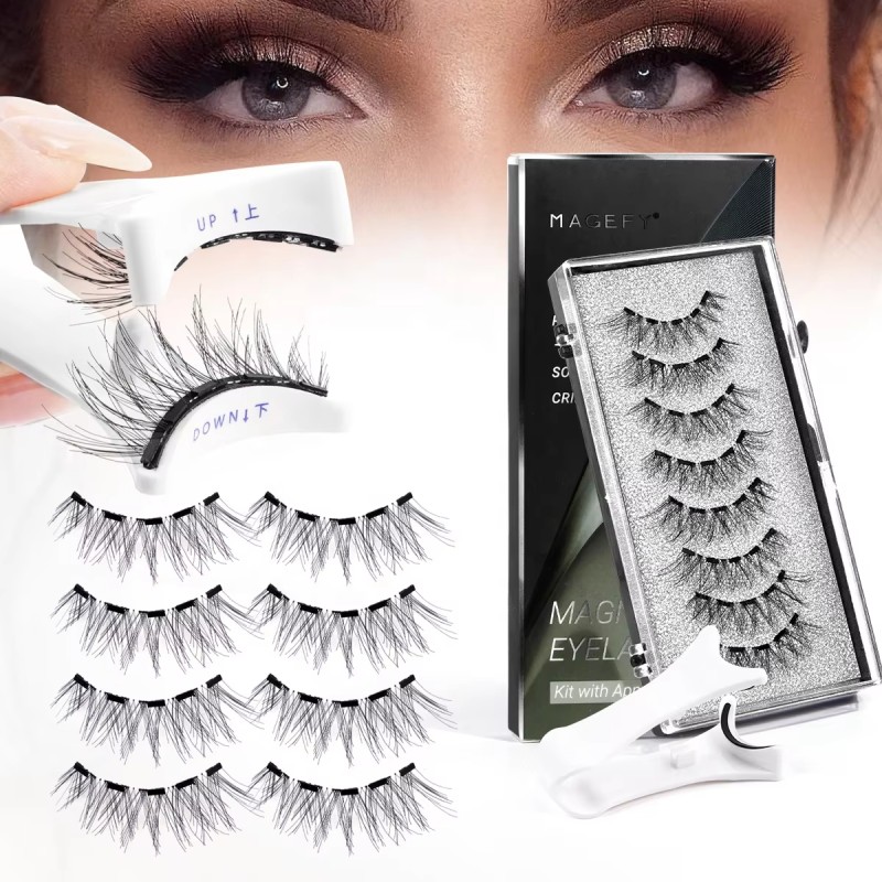 Magnetic False Lashes Manufacturer - OEM Natural Look Reusable Set