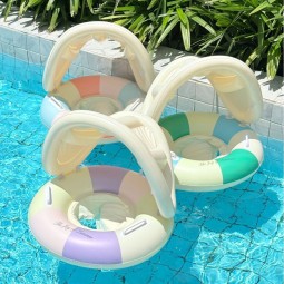 Baby Swimming Float Supplier - OEM Inflatable Sun Canopy Ring