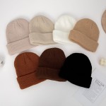Baby Knitted Hat Manufacturer - OEM Solid Color Warm Soft Beanie