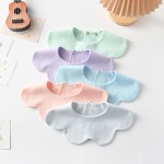 Solid Color Baby Bibs Factory - OEM Cotton Double-sided Cloth Bibs