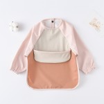 Bibs with Sleeves Supplier - OEM Waterproof Long Sleeve Feeding Bib