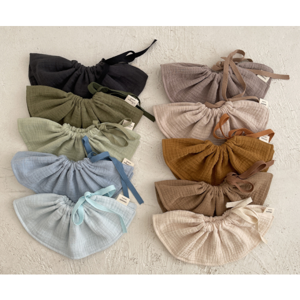 Baby Bibs Supplier - OEM 100% Cotton Absorbent Drool Bibs