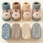 婴儿中筒袜生产厂家 - 批发防滑保暖精梳棉袜