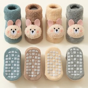 Baby Crew Socks Manufacturer - Bulk Non Slip Warm Combed Cotton Socks