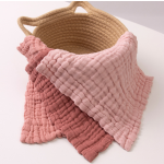 Newborn Washcloth Factory - OEM Muslin Burp Cloths Multi-Purpose