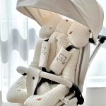 Baby Stroller Pad Manufacturer - OEM Cotton Seat Belt Cover Cushion