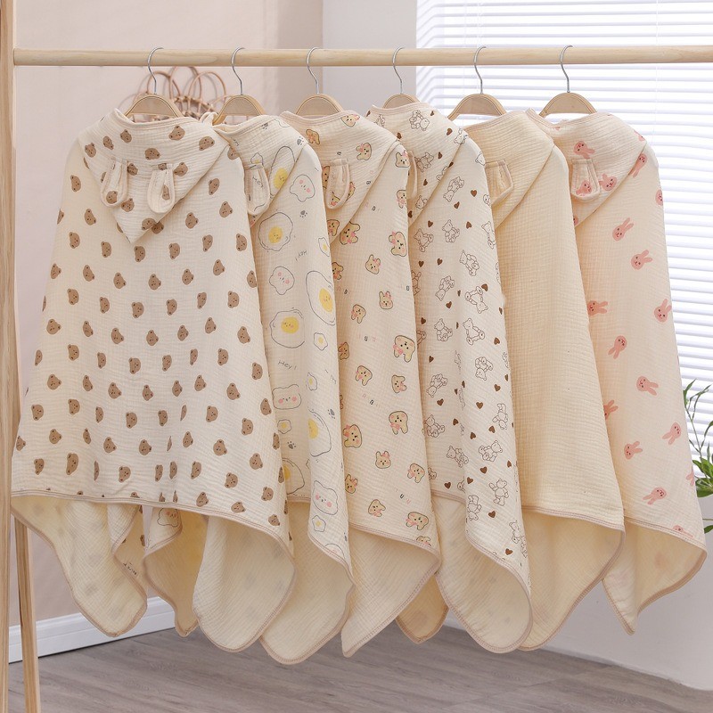 Baby Bath Towels Factory - OEM 4 Layers Swaddle Soft Blankets