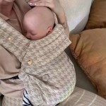 符合人体工学婴儿背带生产厂家 - 可定制柔软结构新生儿