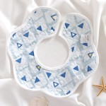 360 Rotation Bib Factory - OEM Cute Flower Shape Waterproof Bib