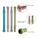 Teether Straw Factory - OEM Silicone Sensory Chew Toy