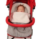 Baby Sleeping Bag Factory - OEM Thickened Knitted Thermal Blanket