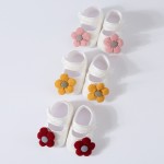 Baby Walking Shoes Manufacturer - OEM Anti Slip Flower Princess Shoes