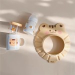 Baby Shower Cap Supplier - OEM Waterproof Bath Visor Silicone Hat