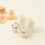 Baby Grip Socks Supplier - OEM Non Slip Cotton Animal Ankle Socks