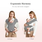 新生儿背带供应商 - 可定制舒适交叉背免提