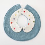 Ultra Soft Newborn Bib Supplier - OEM Six Layer Thick Adjustable Bib