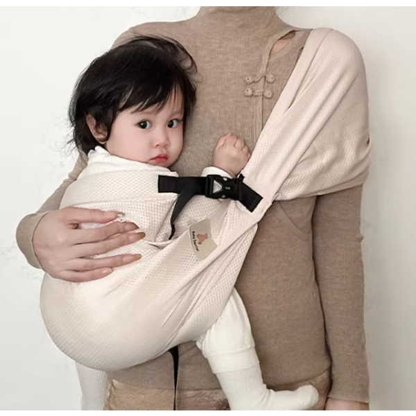 Portable Baby Sling Manufacturer - OEM Adjustable Mesh Hip Carrier