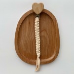 Pacifier Holder Supplier - OEM Fabric Bead Wooden Holder Clip