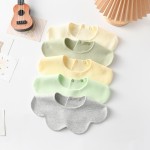 Solid Color Baby Bibs Factory - OEM Cotton Double-sided Cloth Bibs