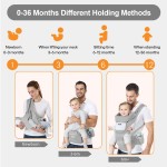 Baby Hip Carrier Supplier - OEM 6 in 1 Multi Function Sling