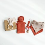 Baby Gift Set Supplier - OEM Newborn Security Blanket Towel Set