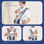 Newborn Baby Carrier Factory - OEM Easy-to-Use Front Back Carry
