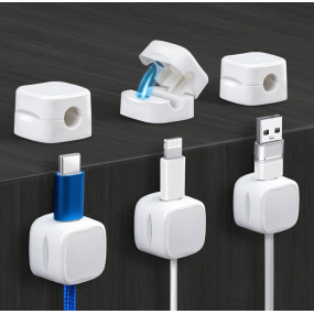 Charging Cable Keeper Manufacturer - OEM Adhesive Cable Management Holder