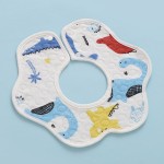 Printed Baby Bibs Manufacturer - OEM Unisex Cotton Adjustable Snaps