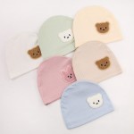 Baby Beanie Hats Manufacturer - OEM Unisex Cotton Bear Embroidery