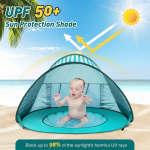 Beach Tent Supplier - OEM Pop Up Portable Sun Shelter Umbrella