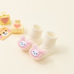 Baby Grip Socks Supplier - OEM Non Slip Cotton Animal Ankle Socks