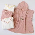 Hooded Baby Towel Factory - OEM Coral Fleece Quick Drying Poncho