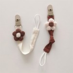 Baby Pacifier Rope Factory - OEM Flower Paci Clip Teething Gum