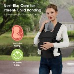Ergonomic Baby Carrier Supplier - OEM Cozy Mesh Cross Wrap Carrier