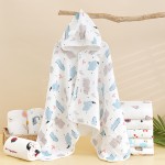 Hooded Baby Towel Manufacturer - OEM Soft Absorbent Receiving Blanket