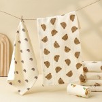 Baby Face Cloths Supplier - OEM Four Layer Cotton Yarn Towels