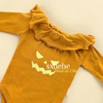 Baby Halloween Costume Supplier - OEM Pumpkin Jumpsuit with Hat