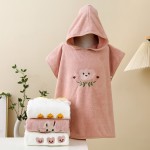 Hooded Baby Towel Factory - OEM Coral Fleece Quick Drying Poncho