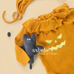 Baby Halloween Costume Supplier - OEM Pumpkin Jumpsuit with Hat