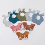 Soft Baby Bibs Manufacturer - OEM Absorbent Drool Bib Bear Ear