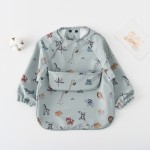 Baby Weaning Bib Supplier - OEM Waterproof Coverall Feeding Bib