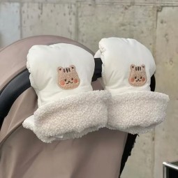 Windproof Pushchair Gloves Supplier - OEM Universal Plush Hand Warmer