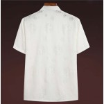 中式上衣生产厂家-中国传统男式短袖龙纹