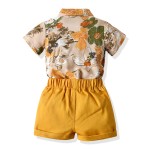 儿童服装供应商-现货短袖儿童套装夏季