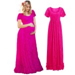 孕妇装生产厂家-2024新款婚礼派对蕾丝