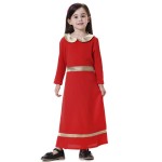 穆斯林服装工厂-可爱中东长袍斋月女童