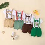 婴儿服装工厂-生日蛋糕摄影男童狂野一岁