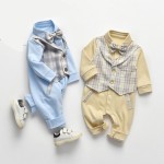 婴儿套装工厂-男婴套装圣诞学步儿绅士