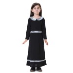 穆斯林服装工厂-可爱中东长袍斋月女童