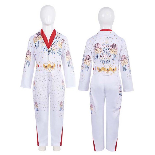 Cosplay Costume Manufacturer - Kid Movie Rocker Elvis